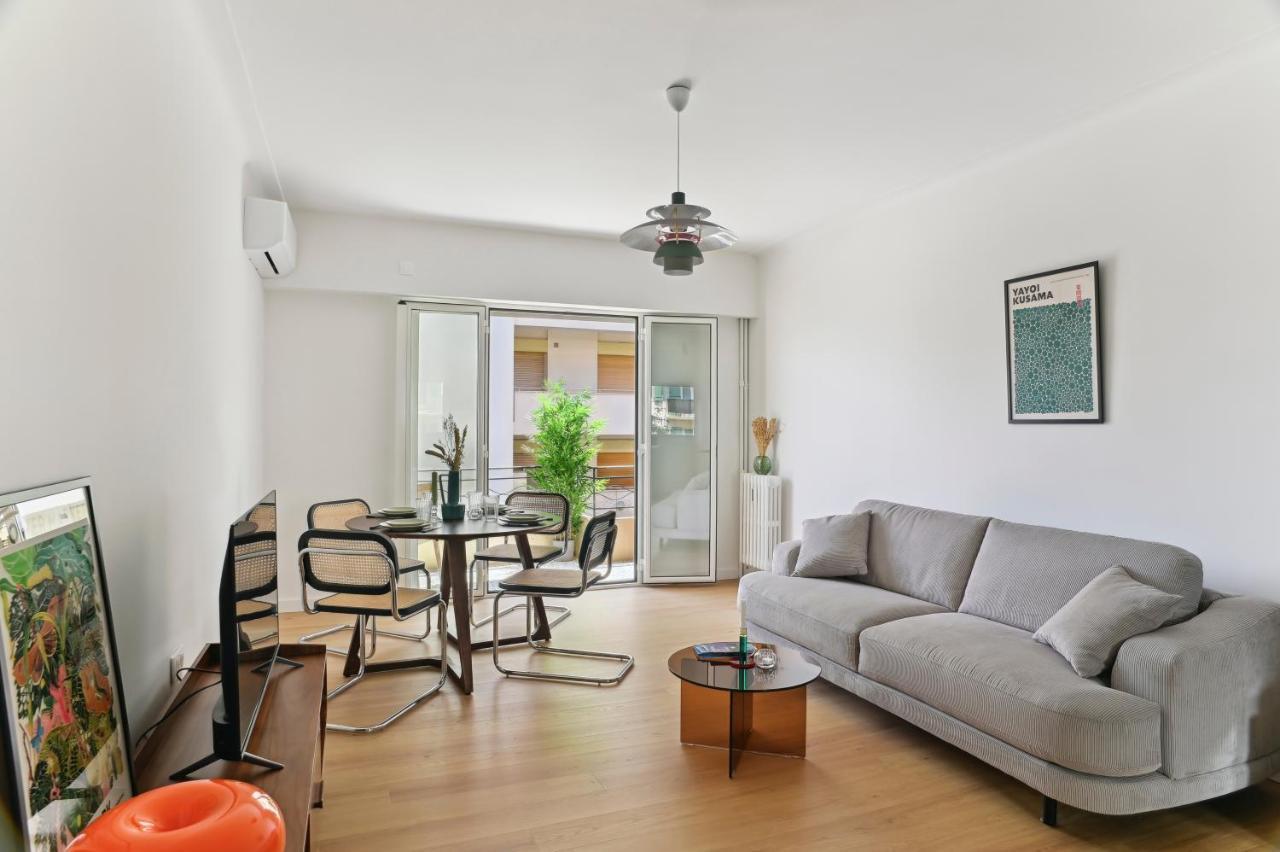 Designer Flat, Luxurious, Close From Palais, Terrasse, Private Garage, Air Conditoning Cannes Exterior foto