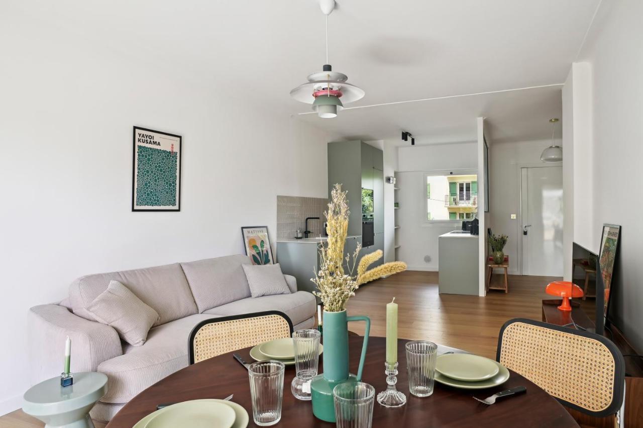 Designer Flat, Luxurious, Close From Palais, Terrasse, Private Garage, Air Conditoning Cannes Exterior foto